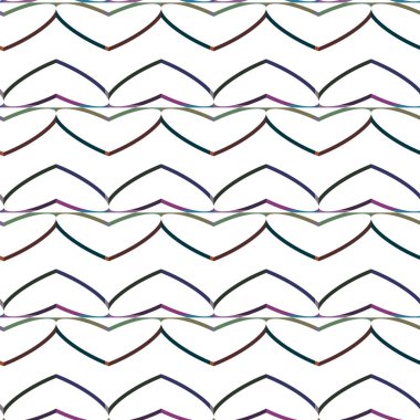 modern geometrik vektör tasarımı, kusursuz desen 