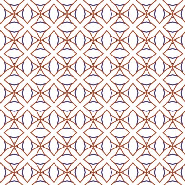 Geometrik şekilli kusursuz desen vektör çizimi