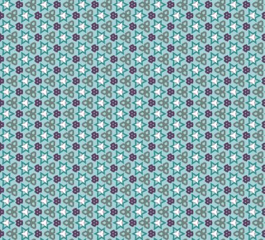 Geometrik şekilli kusursuz desen vektör çizimi