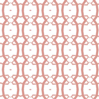 Geometrik şekilli kusursuz desen vektör çizimi