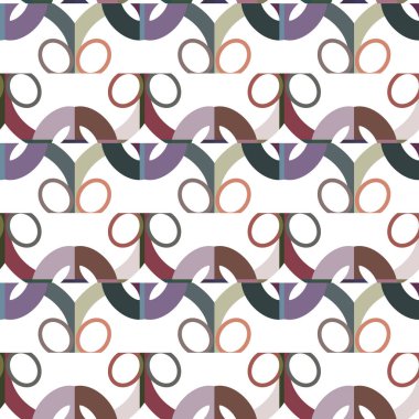 modern geometrik vektör tasarımı, kusursuz desen 