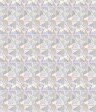 Geometrik şekilli kusursuz desen vektör çizimi