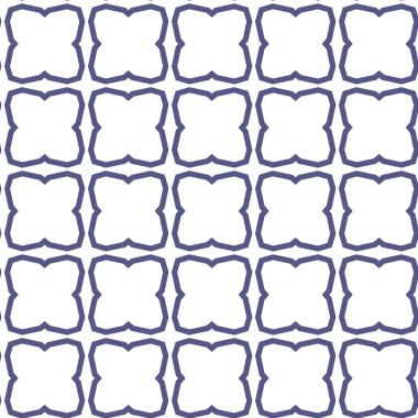 Geometrik şekilli kusursuz desen vektör çizimi