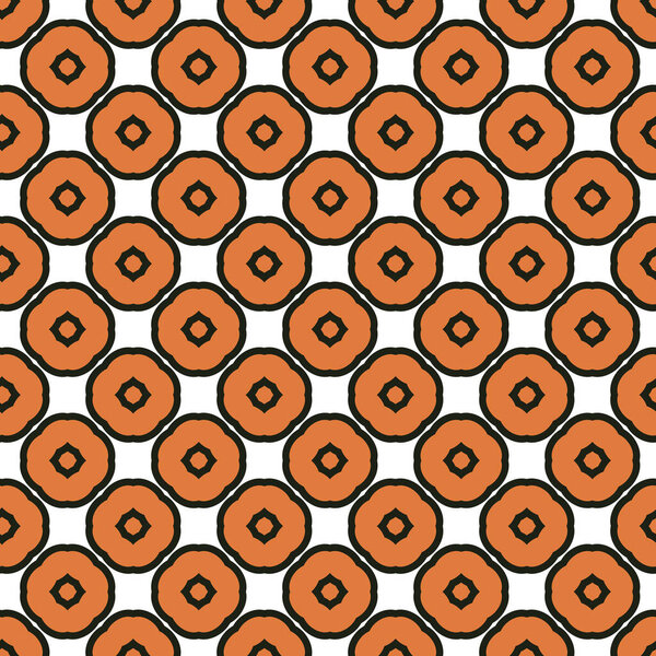 seamless pattern with geometric shapes vector illustration