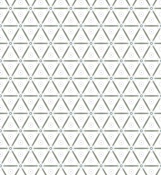 Seamless Pattern Geometric Shapes Vector Illustration — Stock Vector