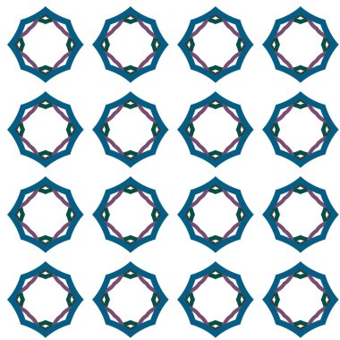 modern geometrik vektör tasarımı, kusursuz desen 