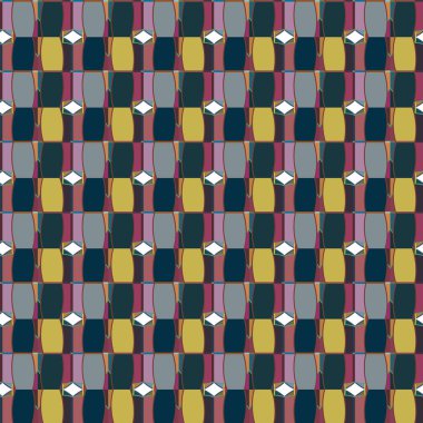 modern geometrik vektör tasarımı, kusursuz desen