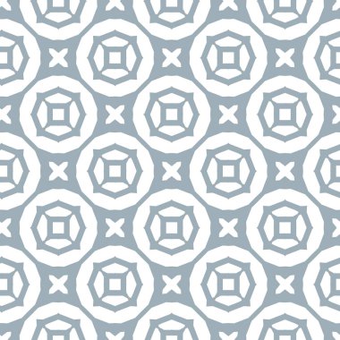 Geometrik şekilli kusursuz desen vektör çizimi