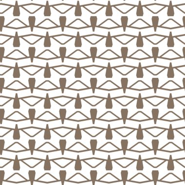 Geometrik şekilli kusursuz desen vektör çizimi