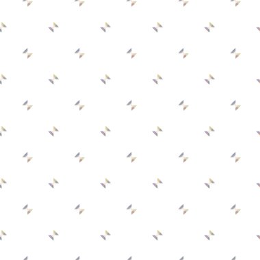 Geometrik şekilli kusursuz desen vektör çizimi