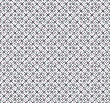 Geometrik şekilli kusursuz desen vektör çizimi