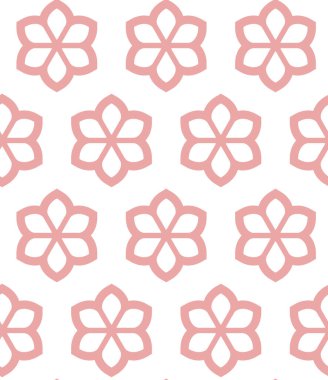 Geometrik şekilli kusursuz desen vektör çizimi