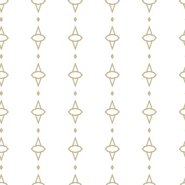 Geometrik şekilli kusursuz desen vektör çizimi