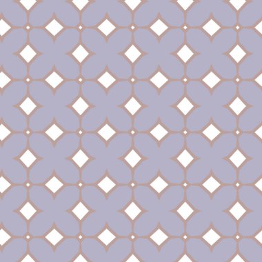 Geometrik şekilli kusursuz desen vektör çizimi