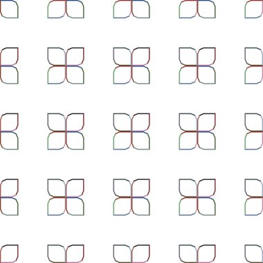 modern geometrik vektör tasarımı, kusursuz desen 