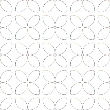 Geometrik şekilli kusursuz desen vektör çizimi