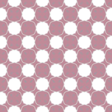 Geometrik şekilli kusursuz desen vektör çizimi