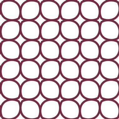 Geometrik şekilli kusursuz desen vektör çizimi