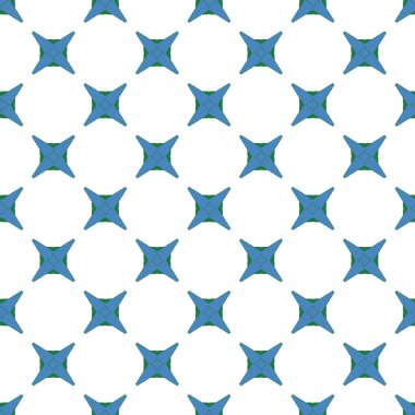 Geometrik şekilli kusursuz desen vektör çizimi