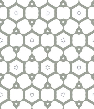 Geometrik şekilli kusursuz desen vektör çizimi