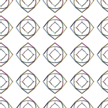 modern geometrik vektör tasarımı, kusursuz desen 