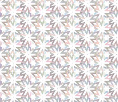 Geometrik şekilli kusursuz desen vektör çizimi