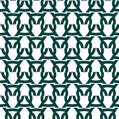 Geometrik şekilli kusursuz desen vektör çizimi