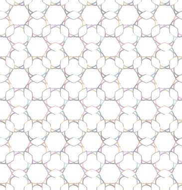 Geometrik şekilli kusursuz desen vektör çizimi