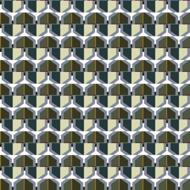 modern geometrik vektör tasarımı, kusursuz desen 