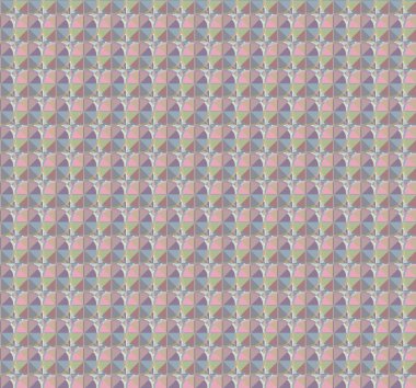 Geometrik şekilli kusursuz desen vektör çizimi