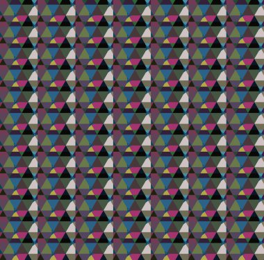 Geometrik şekilli kusursuz desen vektör çizimi