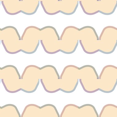 Geometrik şekilli kusursuz desen vektör çizimi