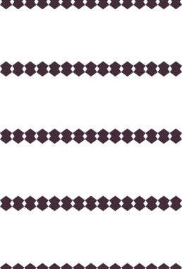 Geometrik şekilli kusursuz desen vektör çizimi