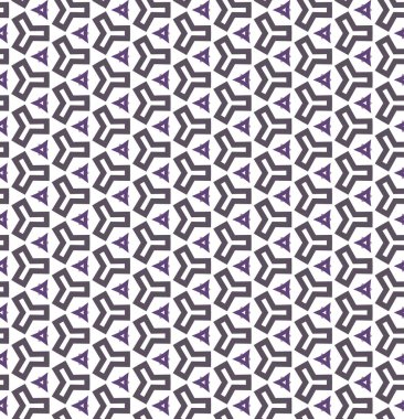 Geometrik şekilli kusursuz desen vektör çizimi