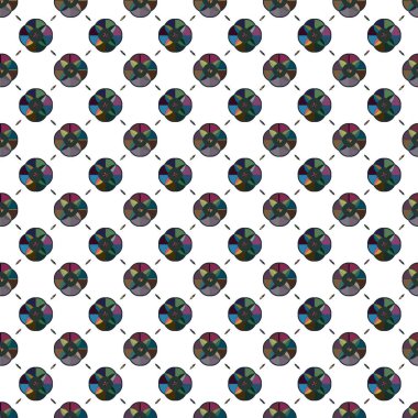 modern geometrik vektör tasarımı, kusursuz desen 