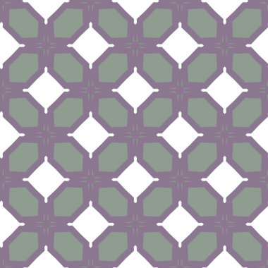 Geometrik şekilli kusursuz desen vektör çizimi