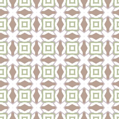 Geometrik şekilli kusursuz desen vektör çizimi