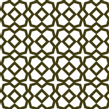 Geometrik şekilli kusursuz desen vektör çizimi
