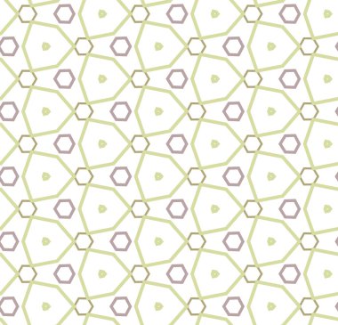 Geometrik şekilli kusursuz desen vektör çizimi