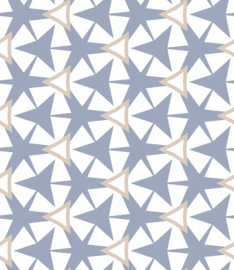 Geometrik şekilli kusursuz desen vektör çizimi