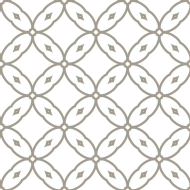 Geometrik şekilli kusursuz desen vektör çizimi