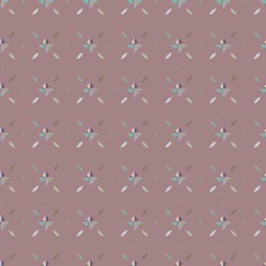 Geometrik şekilli kusursuz desen vektör çizimi