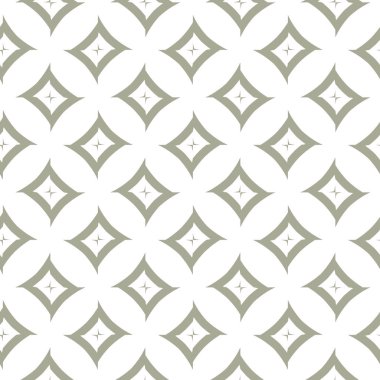 Geometrik şekilli kusursuz desen vektör çizimi