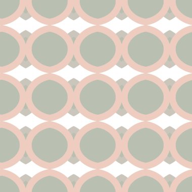 Geometrik şekilli kusursuz desen vektör çizimi