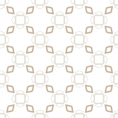 Geometrik şekilli kusursuz desen vektör çizimi