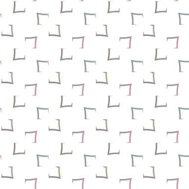 Geometrik şekilli kusursuz desen vektör çizimi