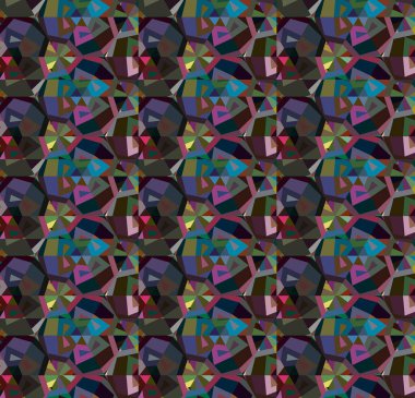 modern geometrik vektör tasarımı, kusursuz desen 