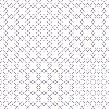 Geometrik şekilli kusursuz desen vektör çizimi