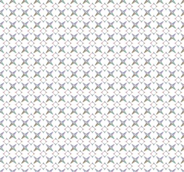 Geometrik şekilli kusursuz desen vektör çizimi