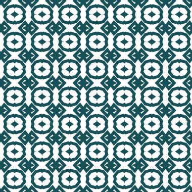 Geometrik şekilli kusursuz desen vektör çizimi